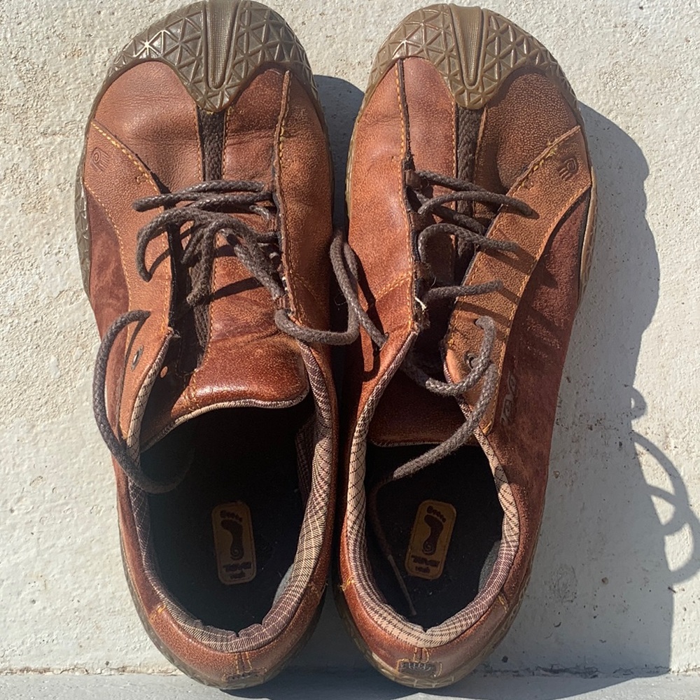 Teva Womens 8 Leather Hiking Shoes
